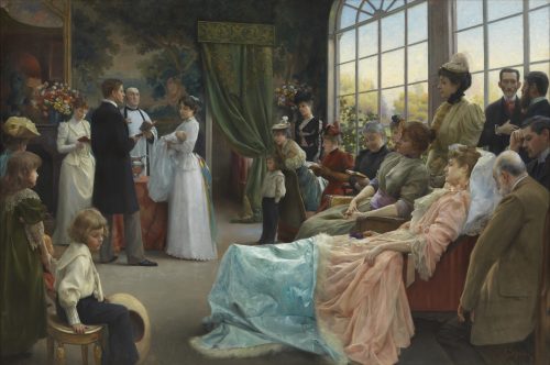 The Baptism (1892) by Julius LeBlanc Stewart
