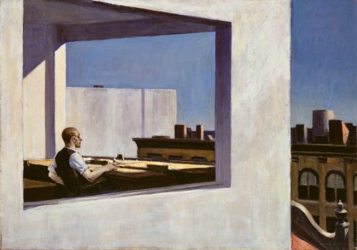 Office in a Small City (1953) by Edward Hopper