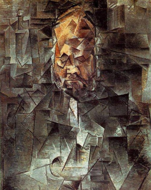 Portrait of Ambroise Vollard (1910) by Pablo Picasso