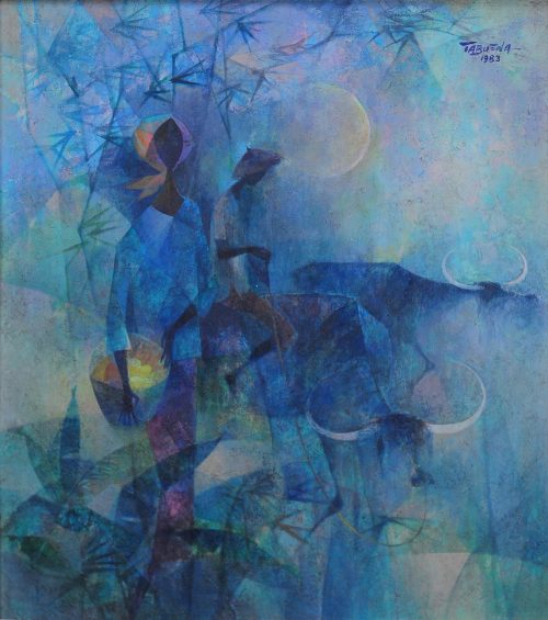 Blue Nightfalls (1983) by Romeo Tabuena