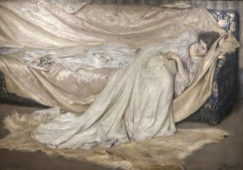 Study in White (1896) by Antonio Rizzi