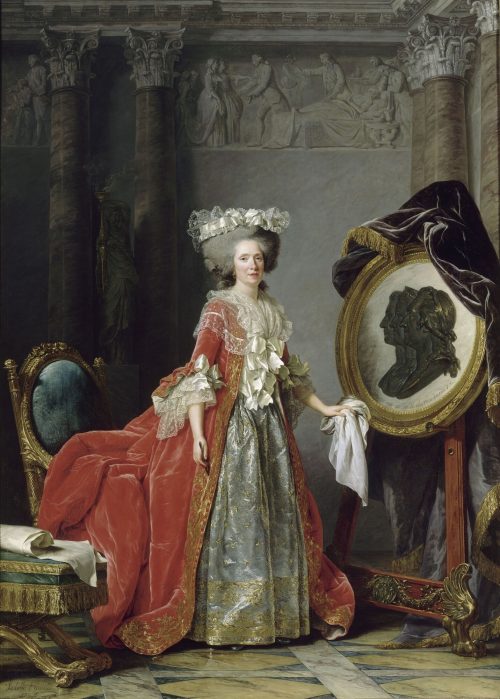 Portrait of Madame Adélaïde (1787) by Adélaïde Labille-Guiard