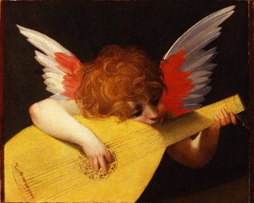Putto Che Suona (1521) by Rosso Fiorentino