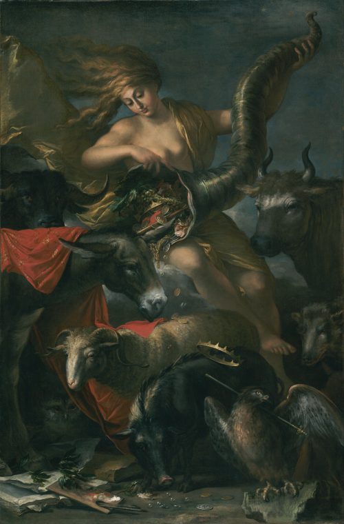 Allegory of Fortune (1659) by Salvator Rosa