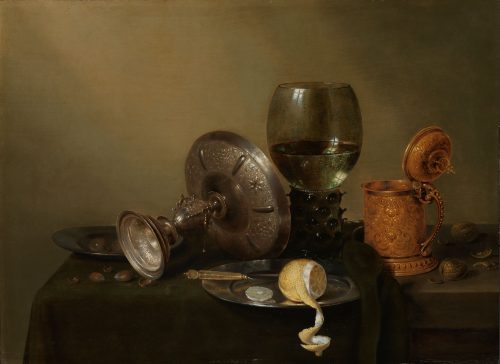 Still life with a Gilded Beer Tankard ( 1634) by Willem Claesz Heda