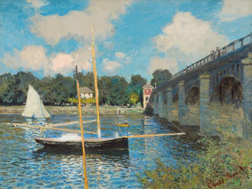 The Bridge at Argenteuil (1874) by Claude Monet
