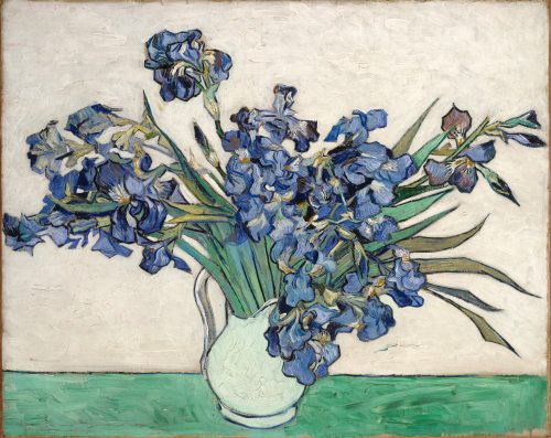 Irises (1890) by Vincent van Gogh