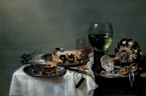 Breakfast Table with Blackberry Pie (1631)