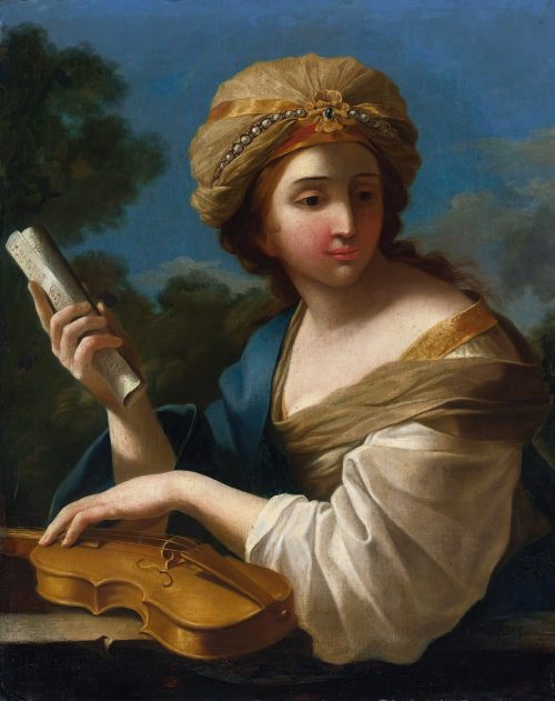 Saint Cecilia by Giovanni Romanelli