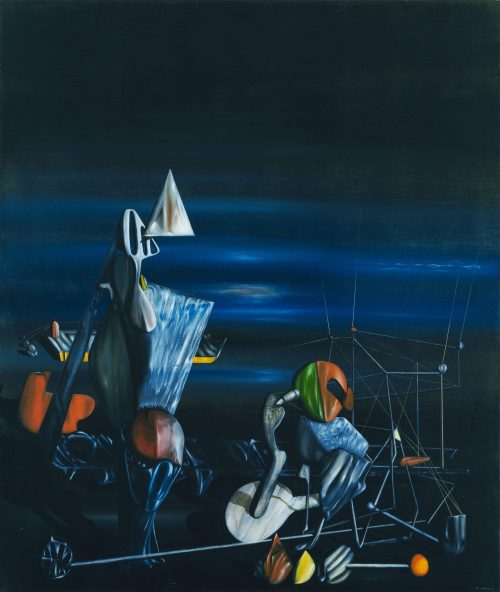 Slowly toward the North (1942) by Yves Tanguy