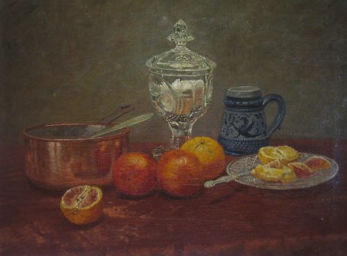 Still life with oranges (1787) by Anne Vallayer-Coster