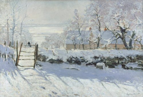 La Pie (1868 - 1869) by Claude Monet