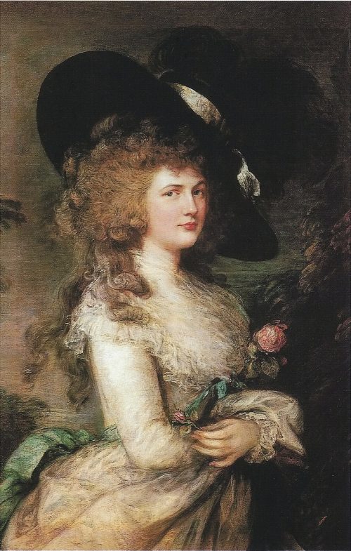 Portrait of Georgiana, Duchess of Devonshire (1787) by Thomas Gainsborough